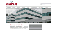 Desktop Screenshot of matebat.ch